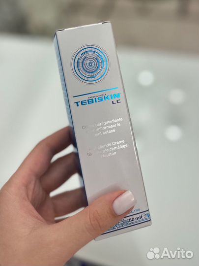 Крем выравнивающий тон кожи tebiskin