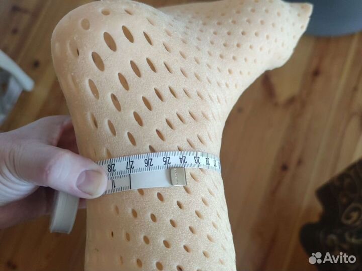 Турбокаст пластиковый гипс на правую ногу