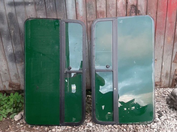 Стекло боковое Фиат Дукато Рено Мастер с форточкой