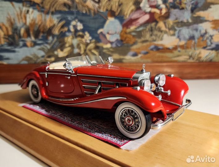 CMC 1:24 Mercedes-Benz 500k Spezialroadster 1936