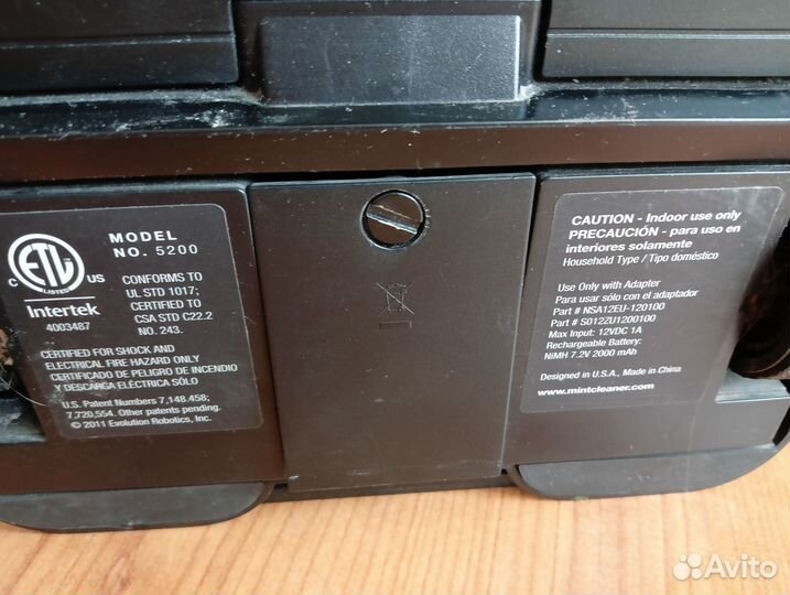 Робот-полотер mint (iRobot braava 380)на запчасти