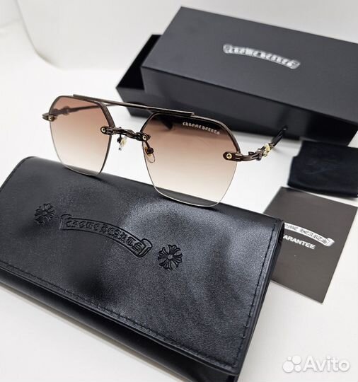 Очки chrome hearts полный комплект