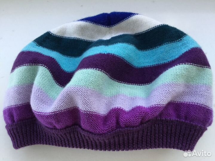 Lacoste Берет Шапка Шерсть тонкая р. 56