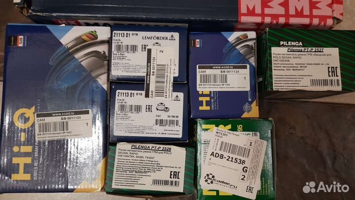 Запчасти для volkswagen polo