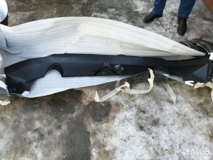 Юбка заднего бампера Ford Edge