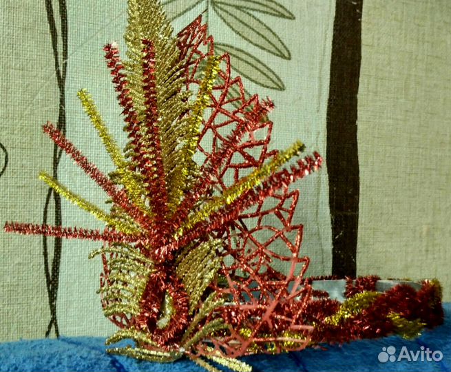 Новогодний костюм жар птица огонь.прокат