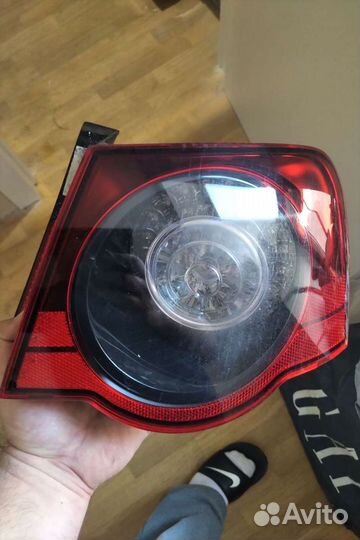 Фонарь задний Volkswagen Passat B6 с черной маской
