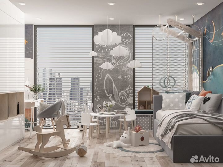 3d визуализация интерьера