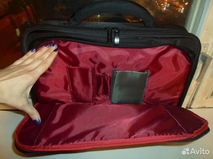 2 чёрные сумки для ноутбука (б/у)