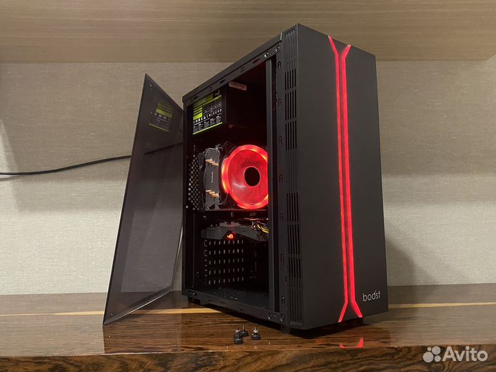 Игровой пк 8/16 ядер, 32RAM, RX 570 Asus ROG Strix