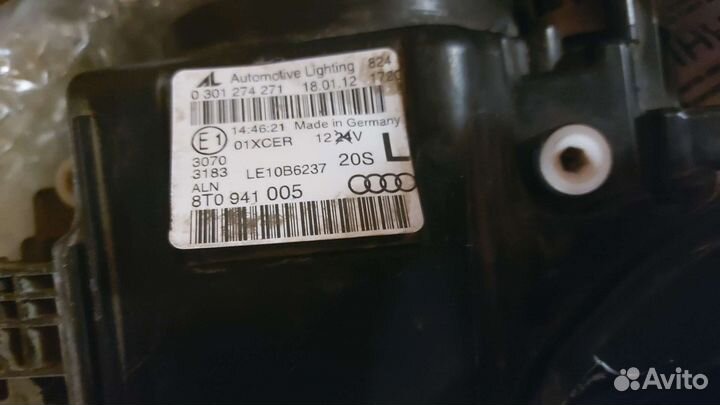 Фары audi a5 8t рест