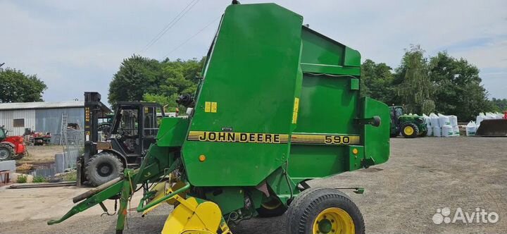 Пресс-подборщик John Deere 590, 2000