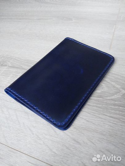 Обложка на паспорт натуральная кожа