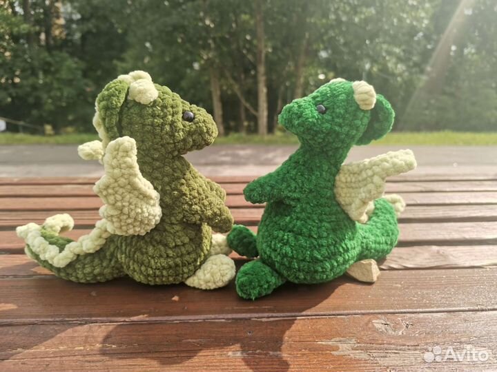 Плюшевый дракон, символ 2024 года