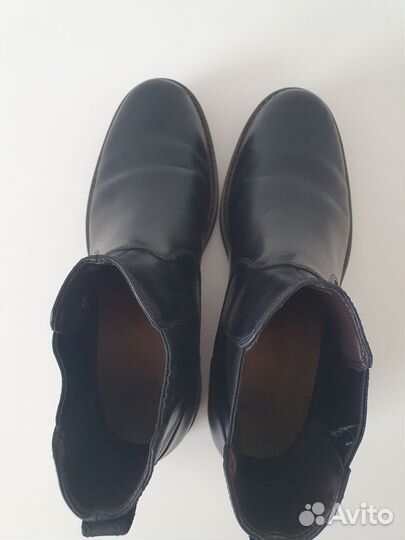 Ботинки Челси мужские Clarks кожаные 42.5р