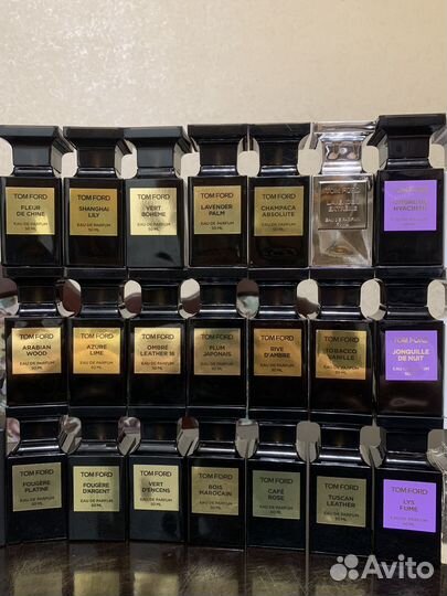 Оригинальная парфюмерия Tom Ford