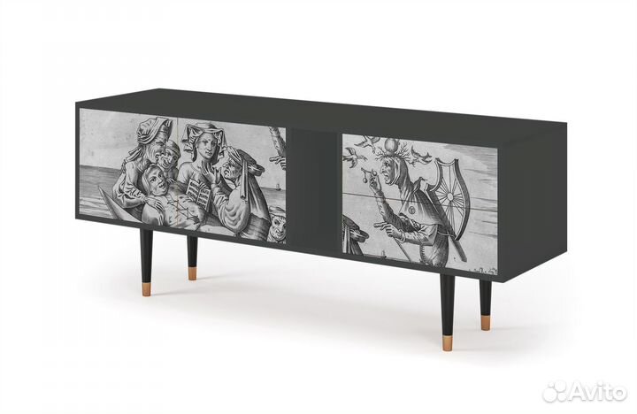 Тв-тумба T1 - Антрацит - Blau Schuyte