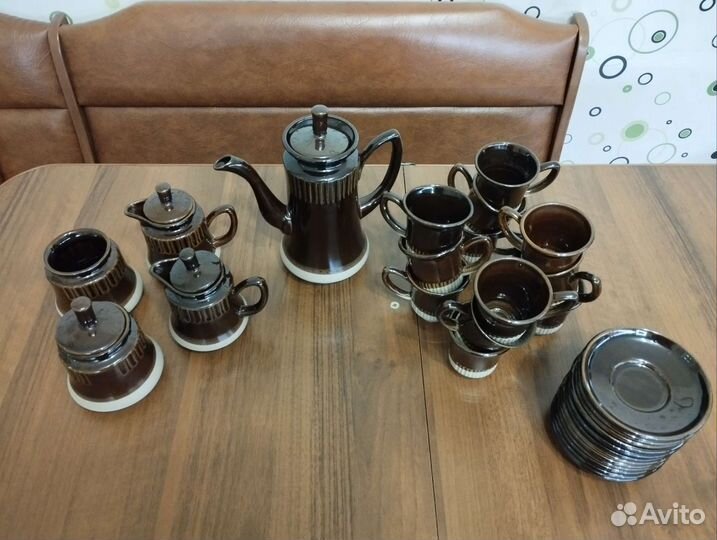 Сервиз кофейный СССР на 12 персон