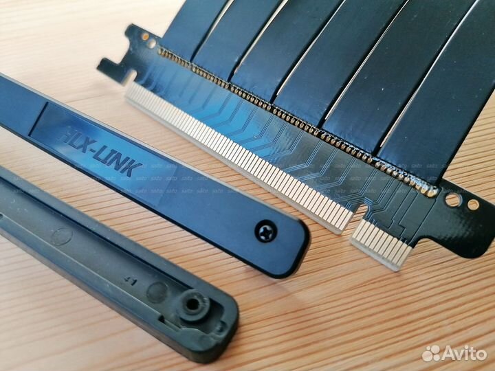 Райзер для видеокарты HLX-link PCIe 3.0x16 +стойка