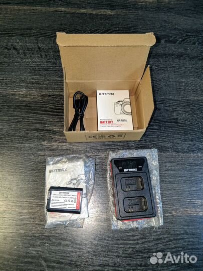 Два аккам + зар.устр для Sony nex/a5000/a6000