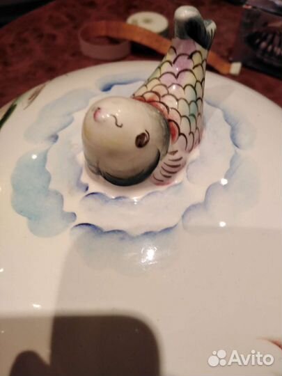 Блюдо Блинница с крышкой