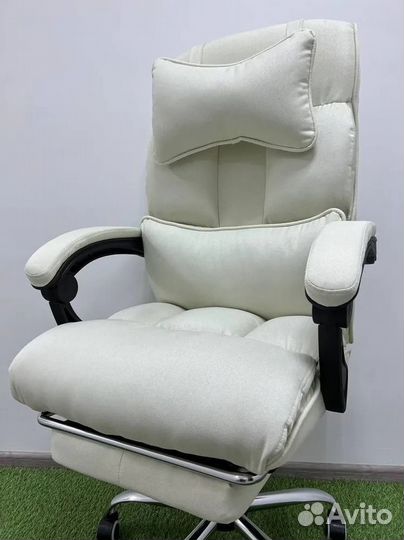 Компьютерное игровое кресло геймерское с массажем