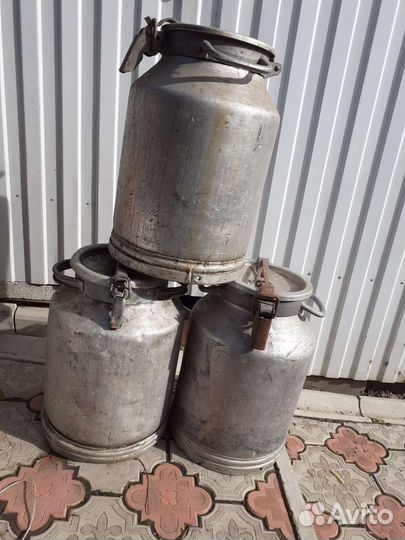 Фляга алюминиевая бу 40л