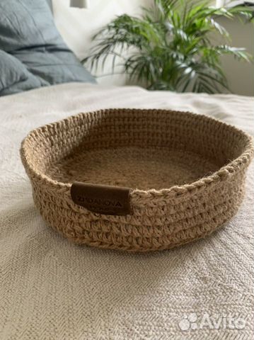 Корзина из джута 25 на 7 см