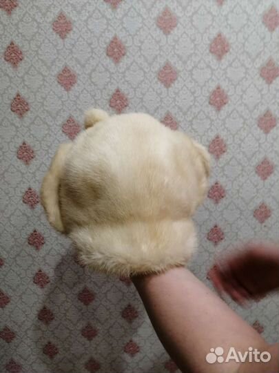 Шапка норковая женская