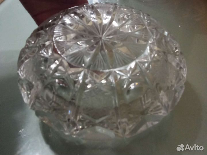 Пепельница хрустальная Bohemia