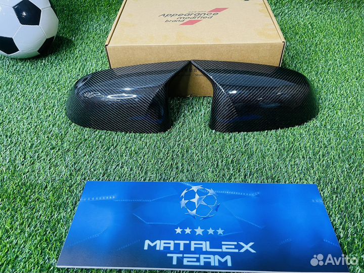 Накладки зеркал BMW G01 карбон