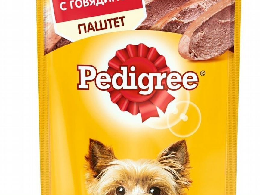 Pedigree влажный корм для взрослых собак маленьких