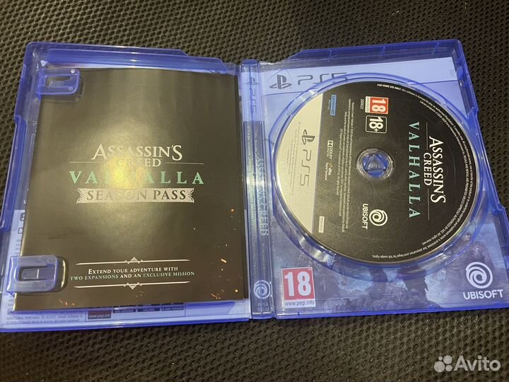 Assasins creed valhalla ps5 диск
