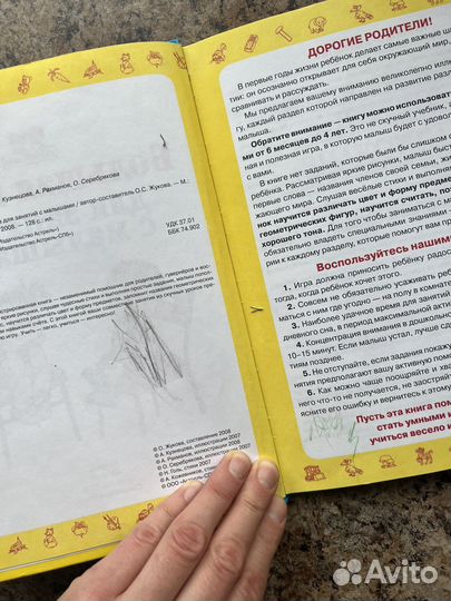 Большая книга для занятий с малышами