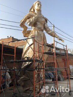 Бронзовая скульптура под заказ. рнд