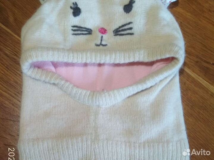 Шапки для девочки 3-5 лет