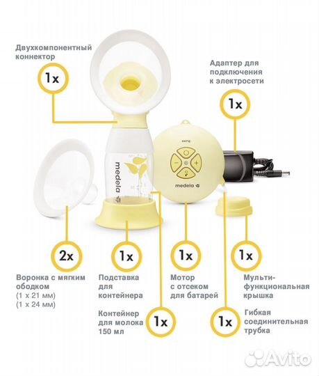 Электрический молокоотсос Medela