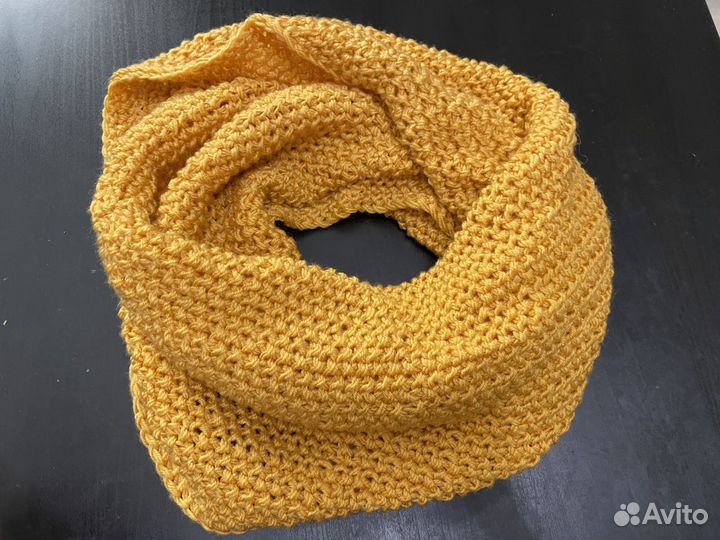 Новый вязанный снуд
