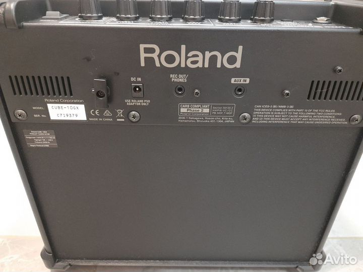 Roland Cube-10gx Комбоусилитель