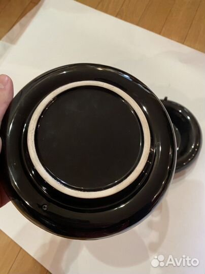 Пепельница черный лебедь