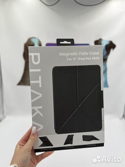 Чехол Pitaka Case 2 для iPad Pro 11 (2024) - Black