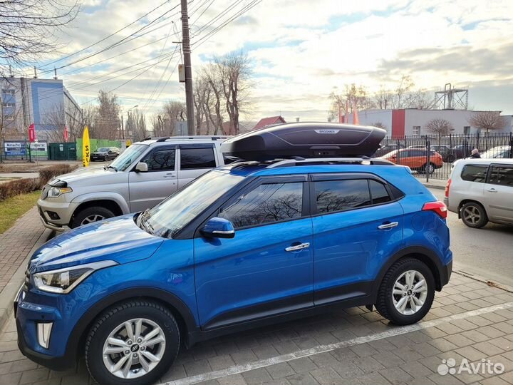 Автобокс Broomer черный мат. на Hyundai Creta