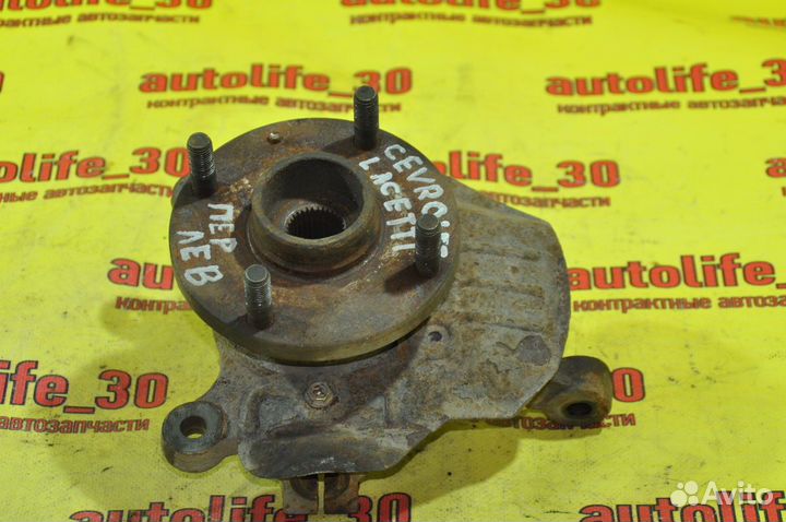 Поворотный кулак передний левый Chevrolet Lacetti