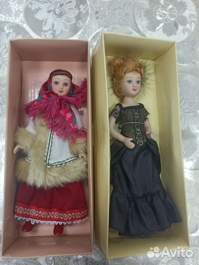 Коллекционные фарфоровые куклы / листайте фото