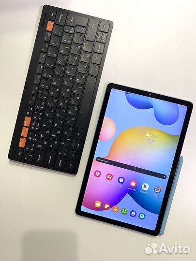 Планшет samsung galaxy tab s6 lite 128 гб голубой