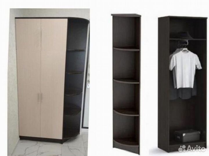 Шкаф с колонкой