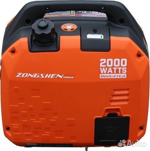 Генератор бензиновый zongshen BQH 2000 инверторный 1T90DFQ20