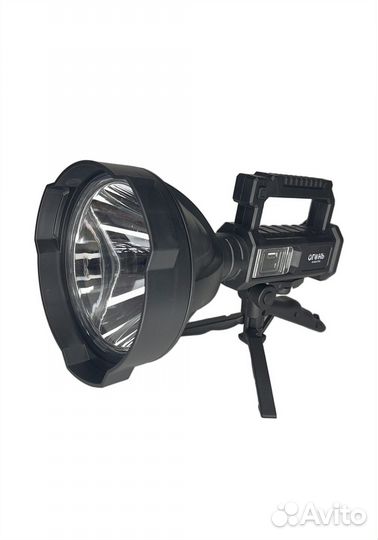 Мощный ручной фонарь прожектор новый