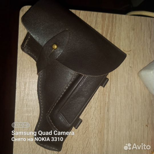 Кобура кожанная коричневая