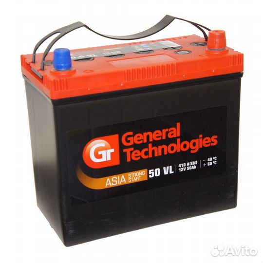 Аккумулятор GT- 50Ah- asia, (EN) 410